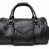 Premium Genuine Leather Duffel Bag – Black Leather Travel & Weekender Bag Premium Genuine Leather Duffel Bag – Black Leather Travel & Weekender Bag