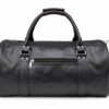 Premium Genuine Leather Duffel Bag – Black Leather Travel & Weekender Bag Premium Genuine Leather Duffel Bag – Black Leather Travel & Weekender Bag