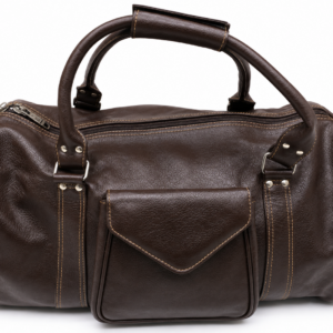 Genuine Cow Leather Travel Bag | Weekender Duffel for Men