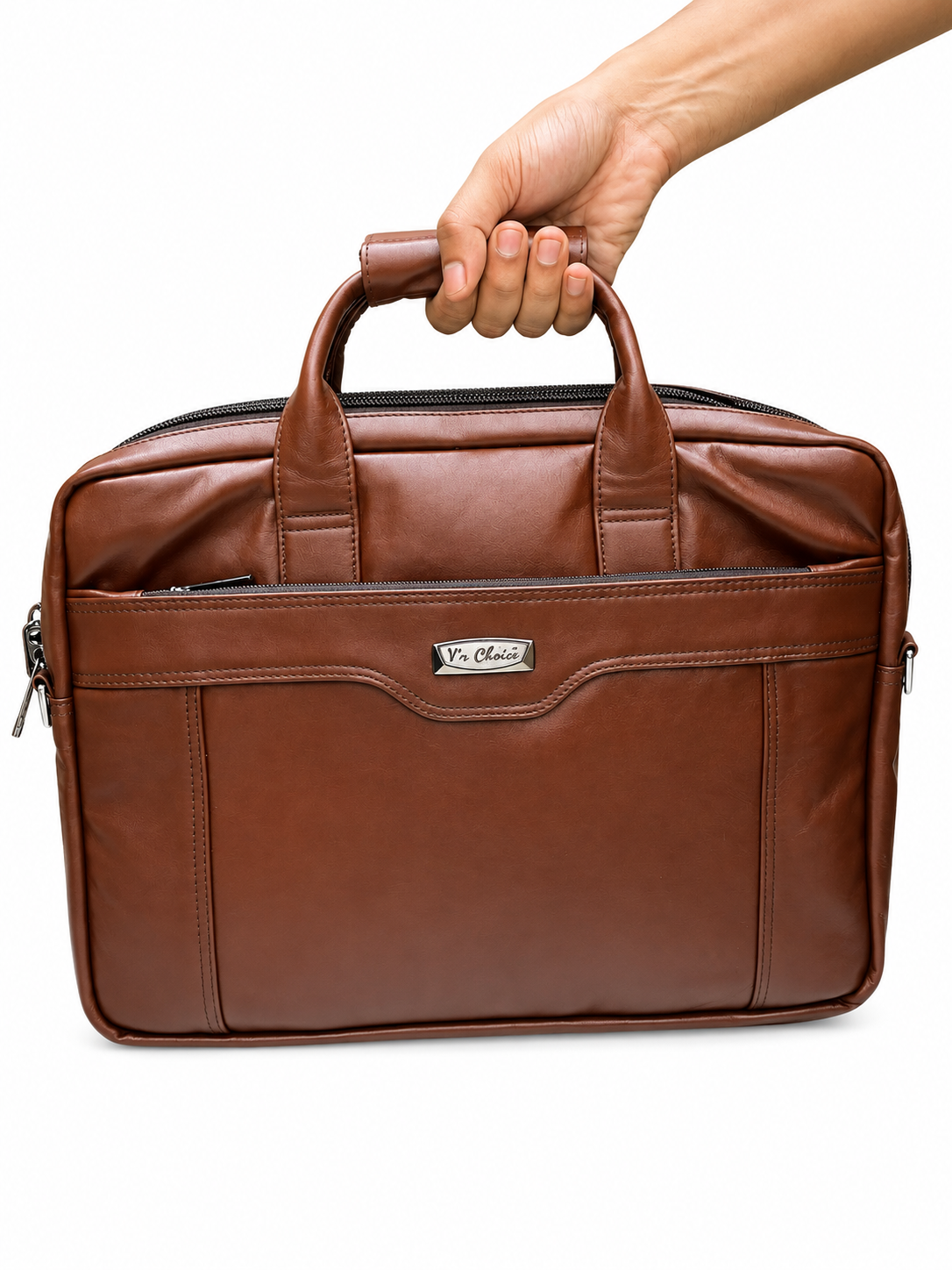Genuine Black Leather Briefcase Bag Genuine Black Leather Briefcase Bag