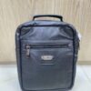 genuine cow leather toiletry bag small leather organizer bag with handle