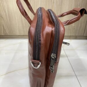 genuine cow leather office bag