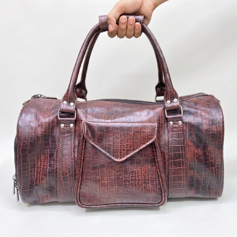 Genuine Cow Leather Travel Bag